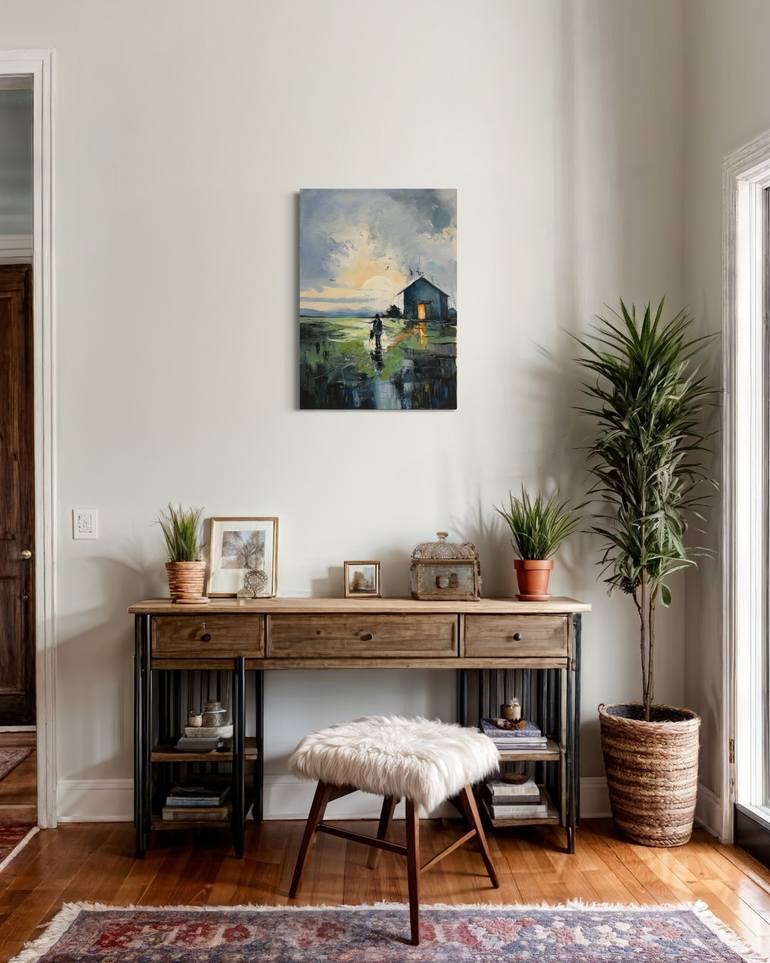 Original Figurative Landscape Painting by Vita Schagen