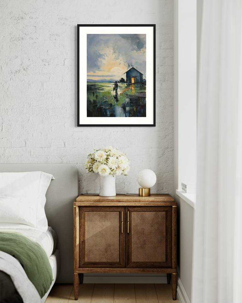 Original Figurative Landscape Painting by Vita Schagen