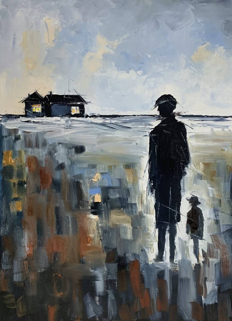 Print of Figurative Landscape Paintings by Vita Schagen