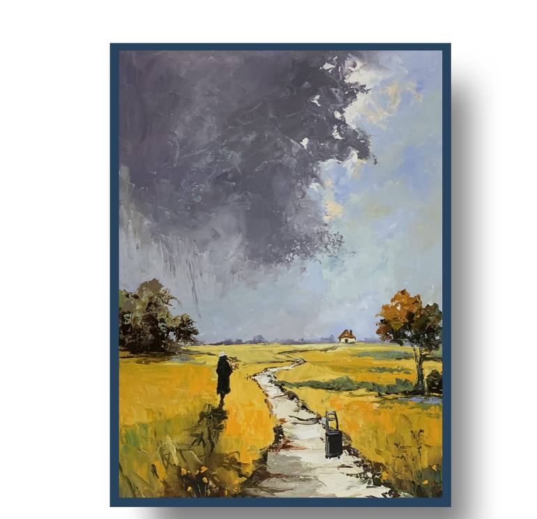 Original Figurative Landscape Painting by Vita Schagen