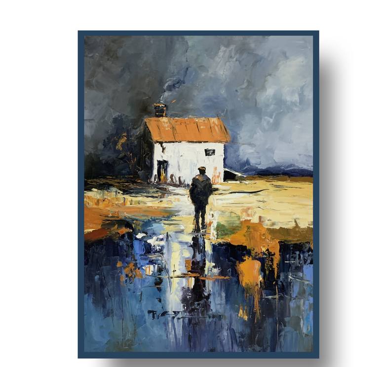 Original Figurative Landscape Painting by Vita Schagen