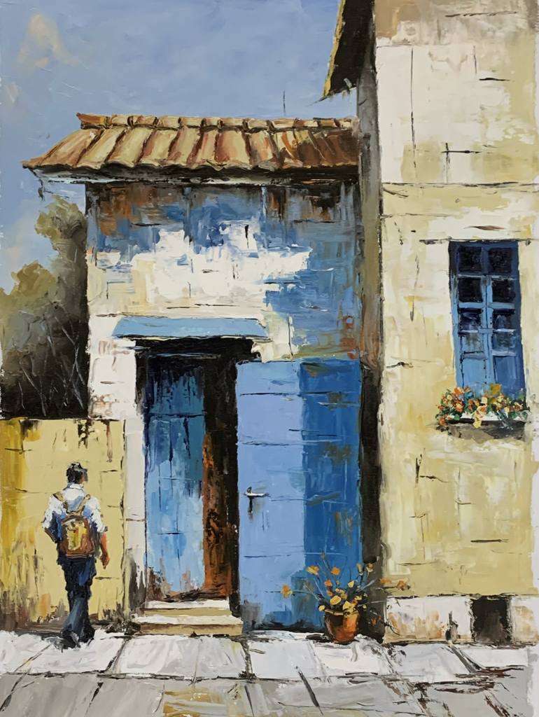 Print of Figurative Landscape Paintings by Vita Schagen