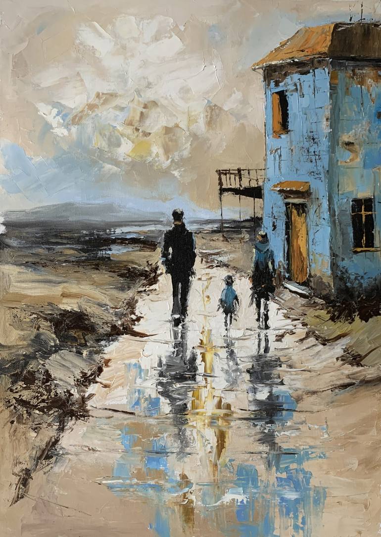Print of Figurative Landscape Paintings by Vita Schagen