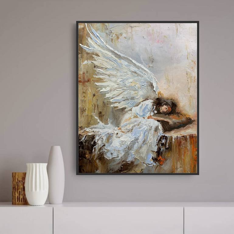 Original Expressionism Women Painting by Vita Schagen