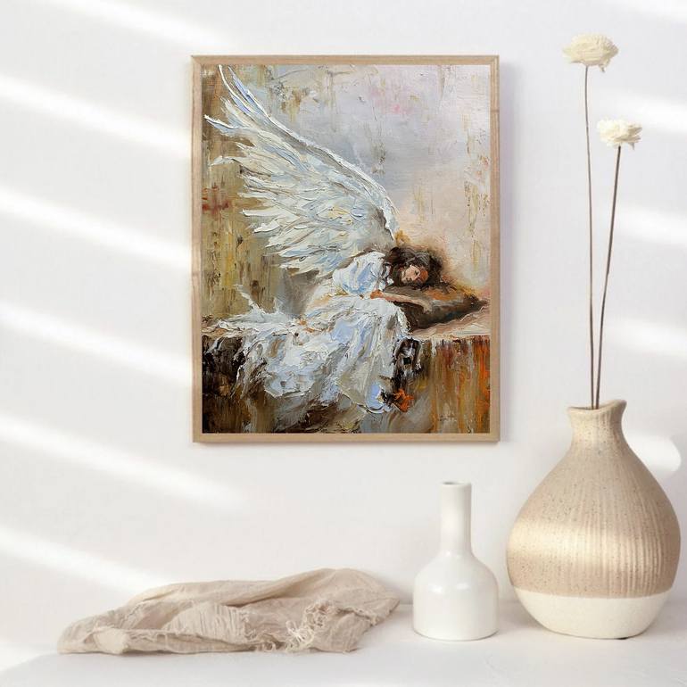Original Expressionism Women Painting by Vita Schagen