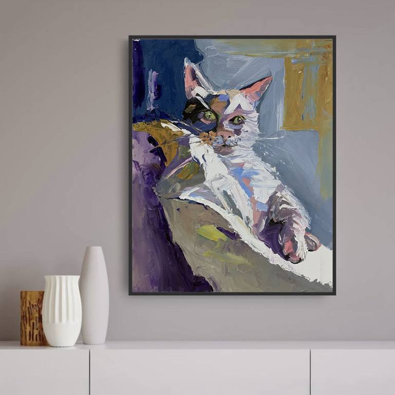 Original Contemporary Animal Painting by Vita Schagen