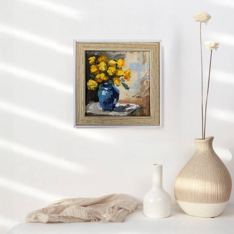 Original Contemporary Floral Painting by Vita Schagen