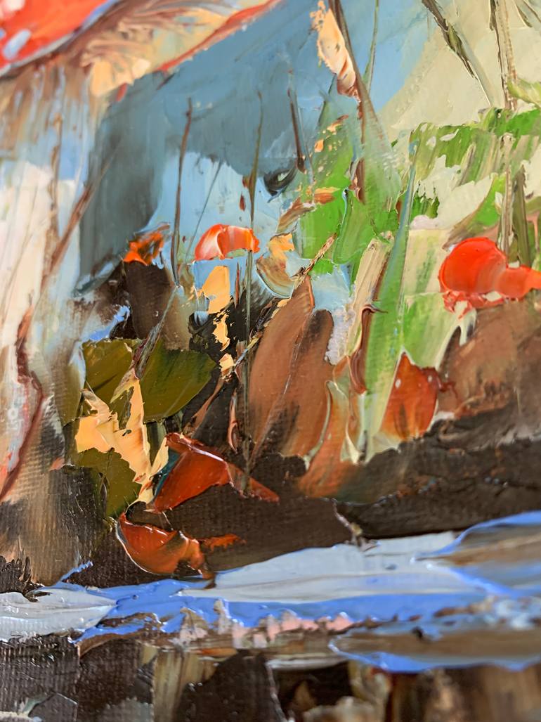 Original Expressionism Landscape Painting by Vita Schagen