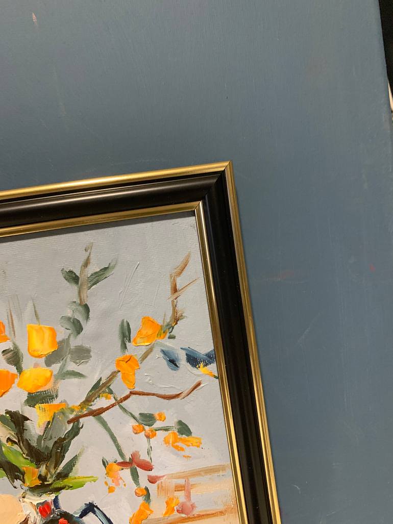Original Contemporary Floral Painting by Vita Schagen