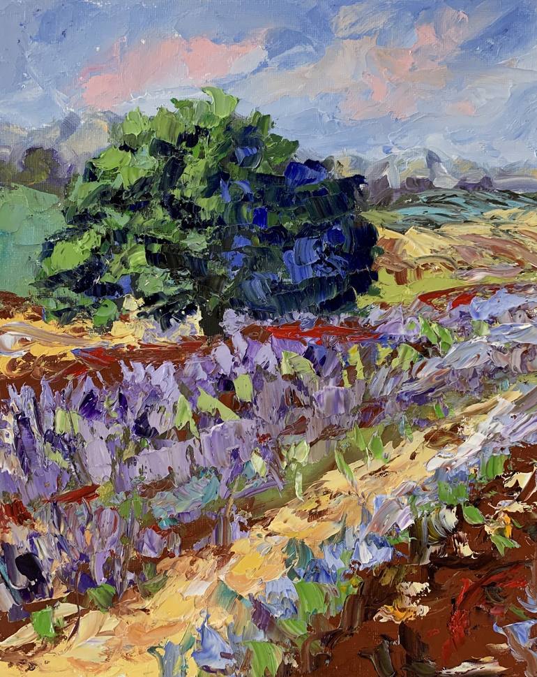 Print of Expressionism Landscape Paintings by Vita Schagen