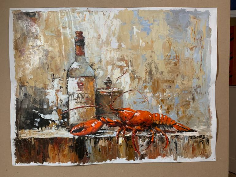 Original Expressionism Still Life Painting by Vita Schagen
