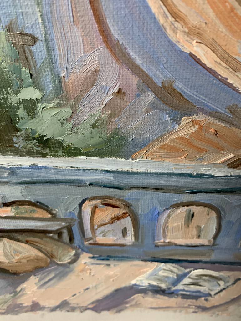 Original Expressionism Cities Painting by Vita Schagen