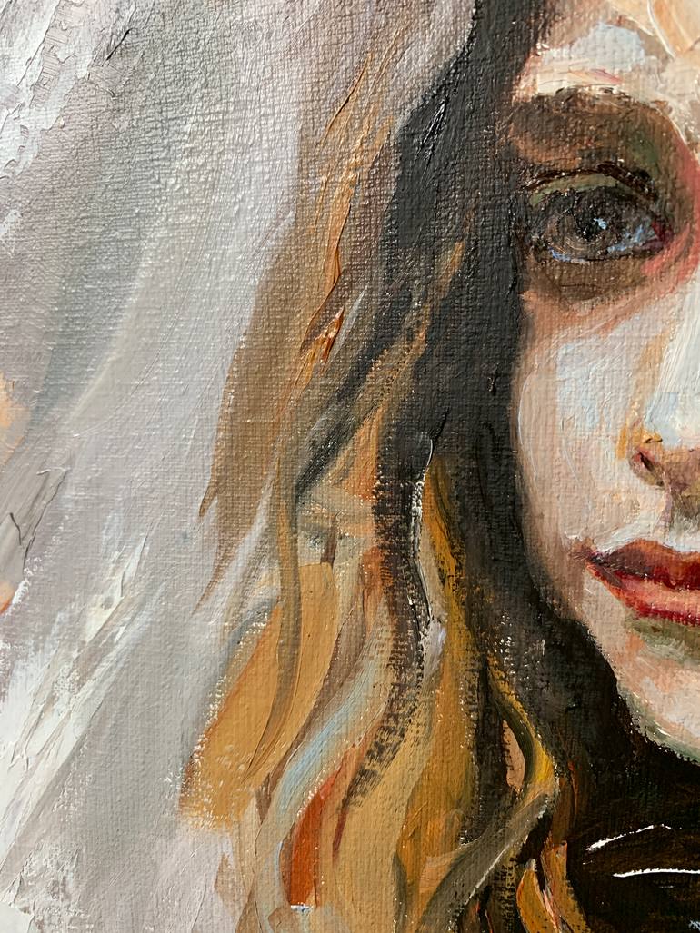 Original Expressionism People Painting by Vita Schagen