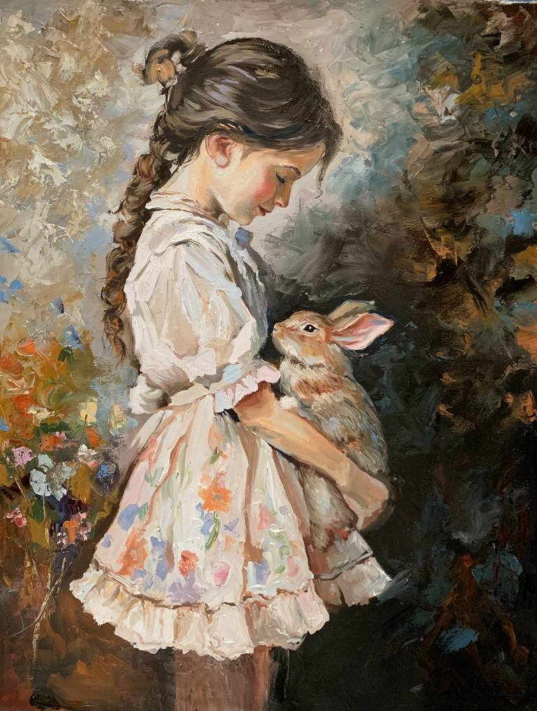 Print of Fine Art People Paintings by Vita Schagen