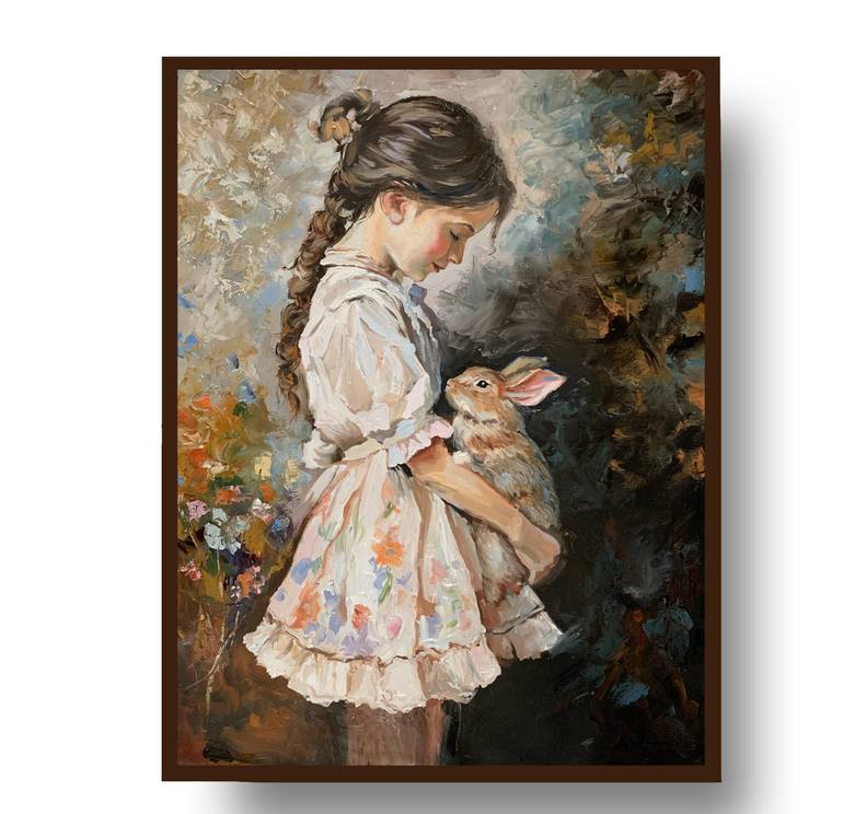 Original Expressionism People Painting by Vita Schagen