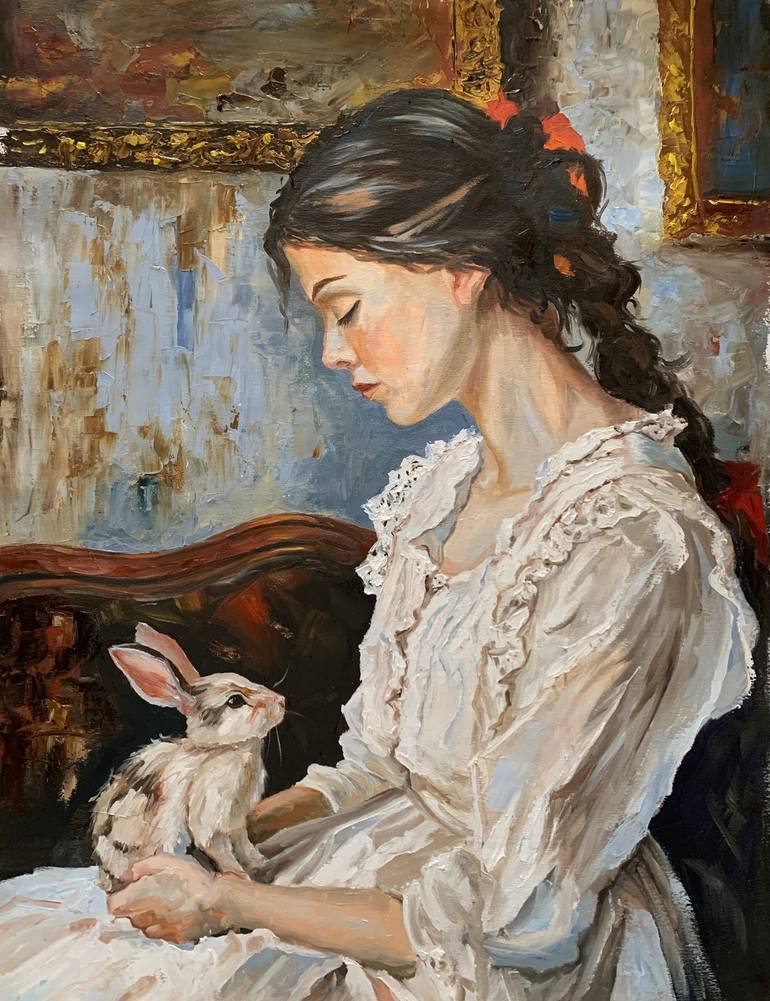 Print of Fine Art People Paintings by Vita Schagen