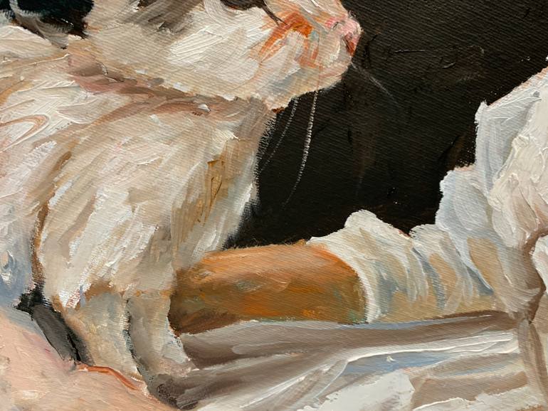 Original Expressionism People Painting by Vita Schagen