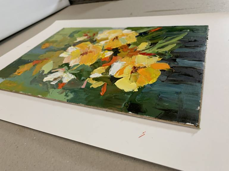 Original Contemporary Floral Painting by Vita Schagen