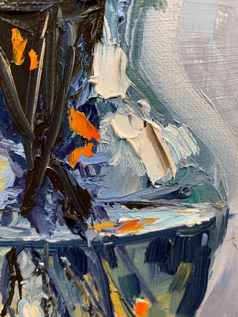 Original Contemporary Floral Painting by Vita Schagen