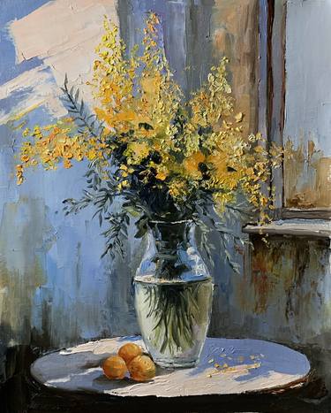 Original Contemporary Floral Paintings by Vita Schagen