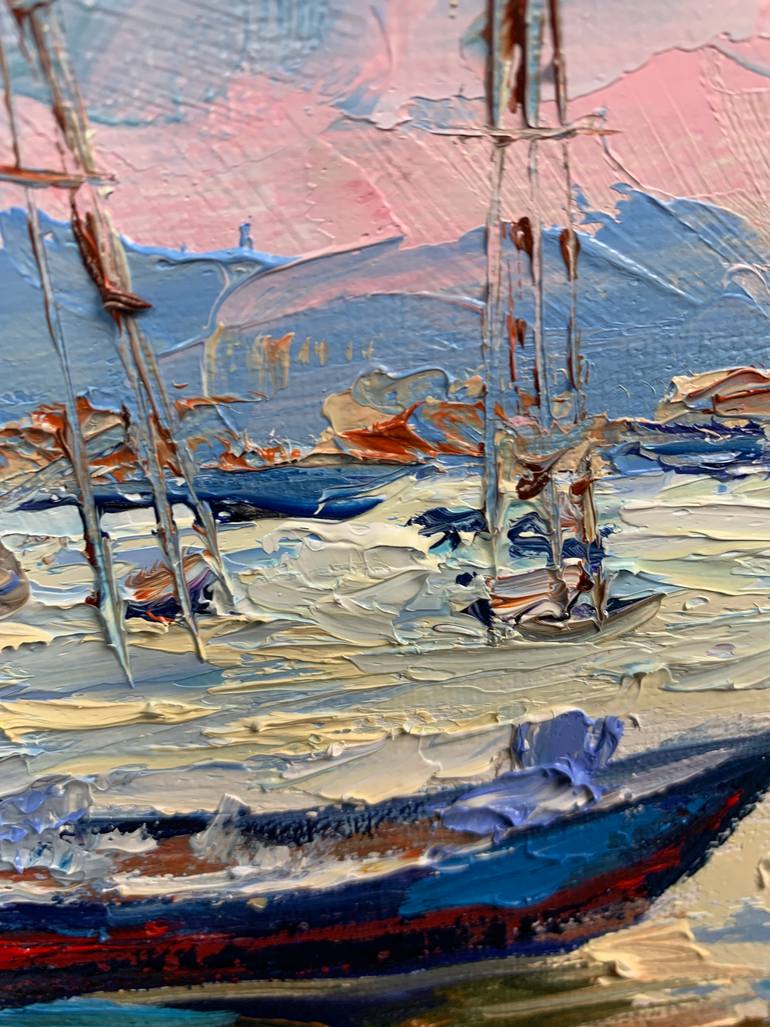Original Contemporary Boat Painting by Vita Schagen