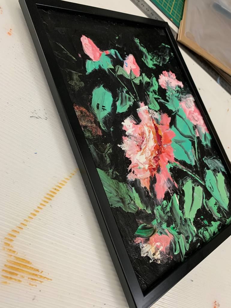Original Contemporary Floral Painting by Vita Schagen