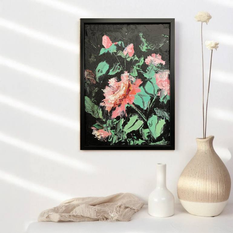 Original Contemporary Floral Painting by Vita Schagen