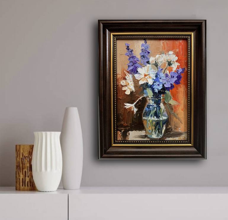 Original Contemporary Floral Painting by Vita Schagen