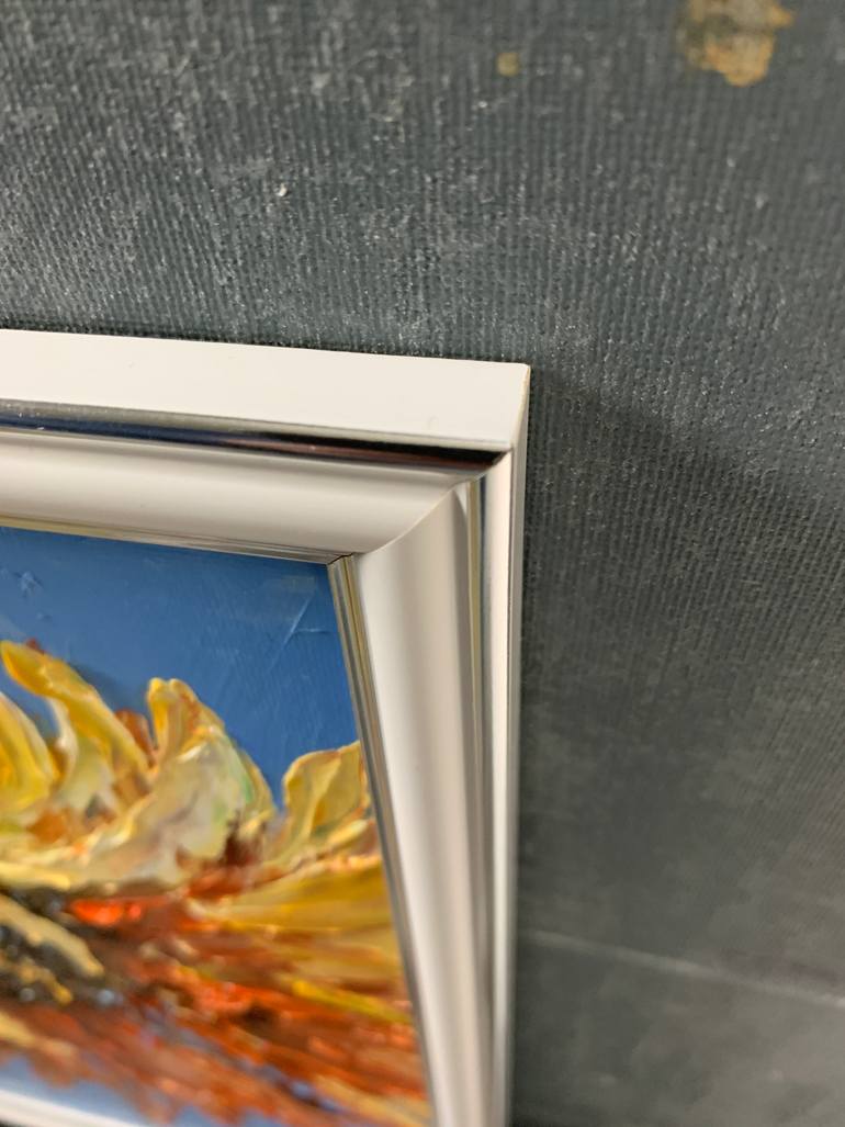 Original Abstract Expressionism Floral Painting by Vita Schagen