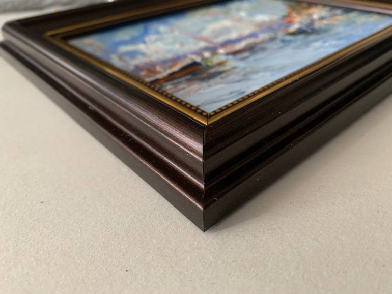 Original Contemporary Boat Painting by Vita Schagen