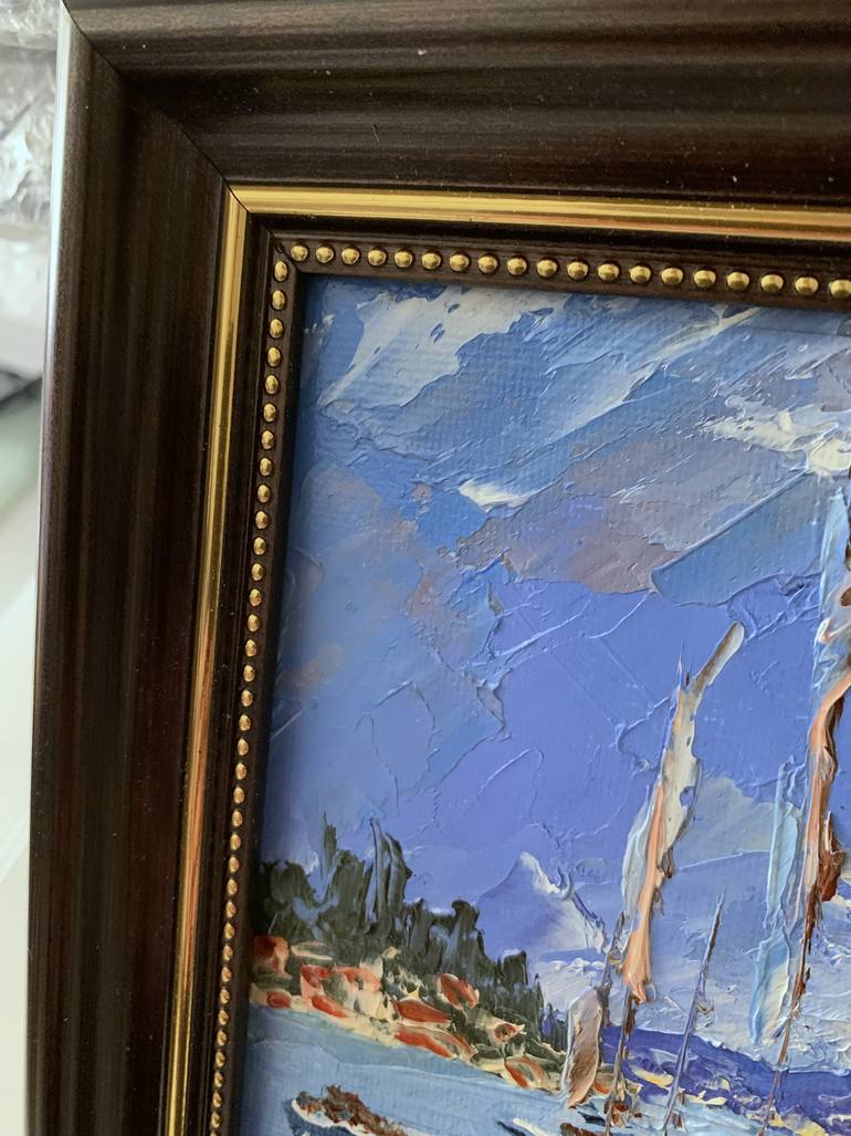 Original Contemporary Boat Painting by Vita Schagen