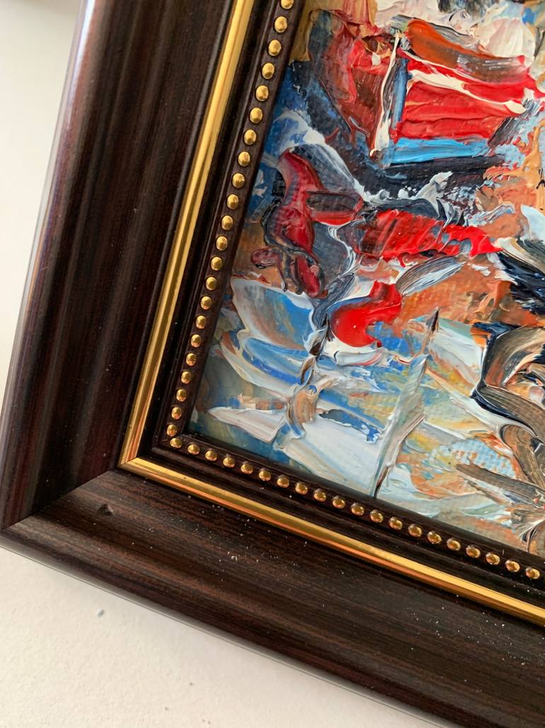 Original Contemporary Boat Painting by Vita Schagen