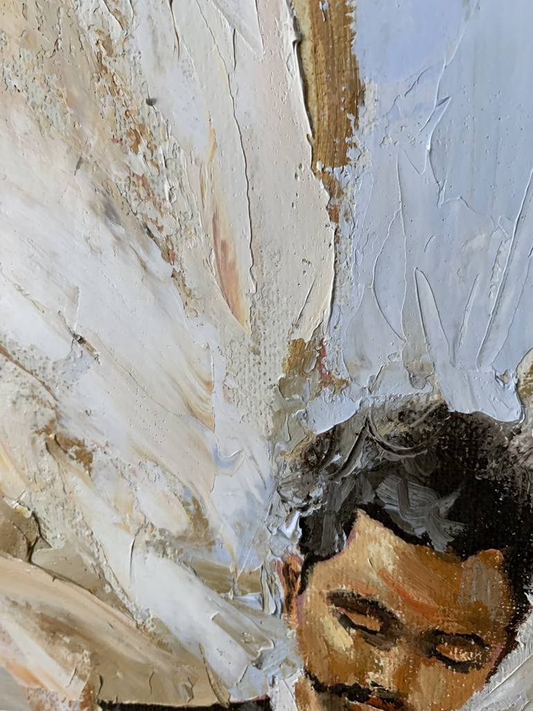 Original Fine Art Men Painting by Vita Schagen