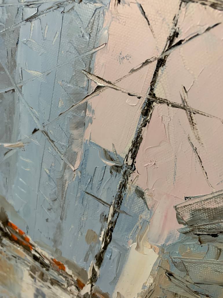 Original Expressionism Cities Painting by Vita Schagen