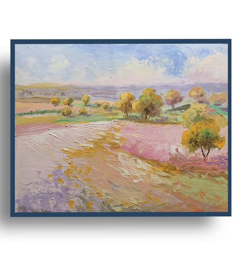 Original Impressionism Landscape Painting by Vita Schagen