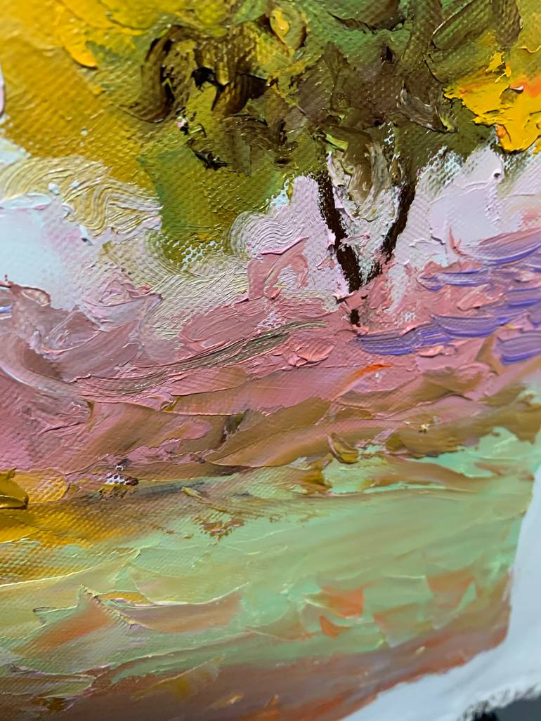 Original Impressionism Landscape Painting by Vita Schagen