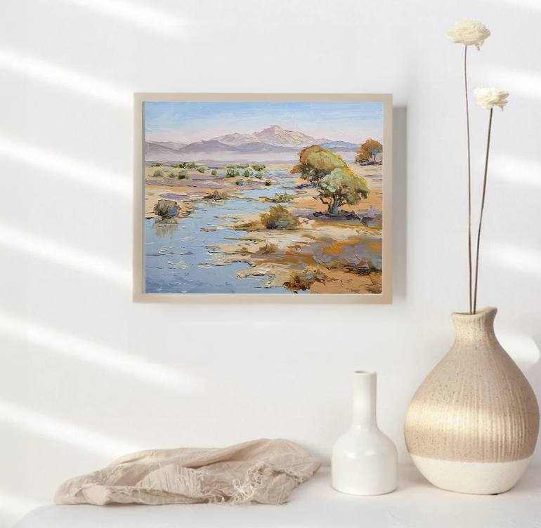 Original Expressionism Landscape Painting by Vita Schagen
