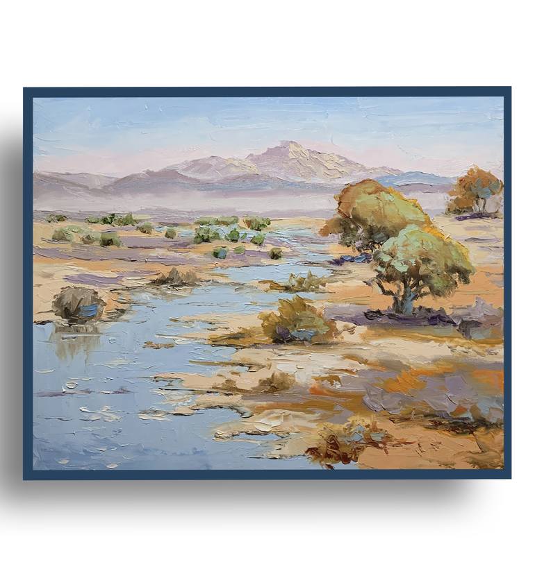 Original Expressionism Landscape Painting by Vita Schagen