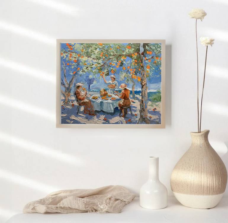 Original Impressionism Landscape Painting by Vita Schagen