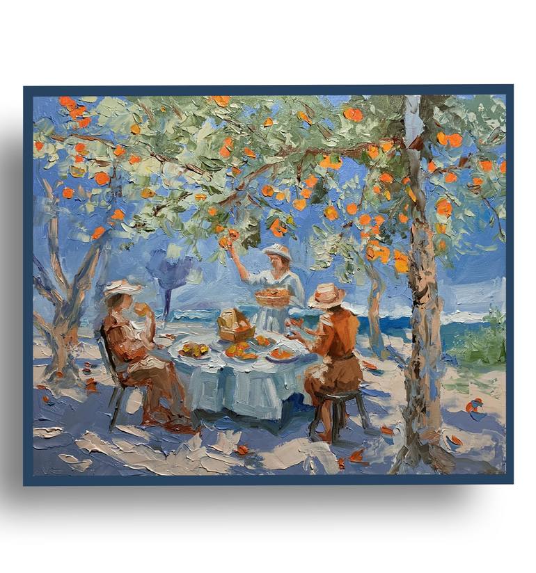 Original Impressionism Landscape Painting by Vita Schagen