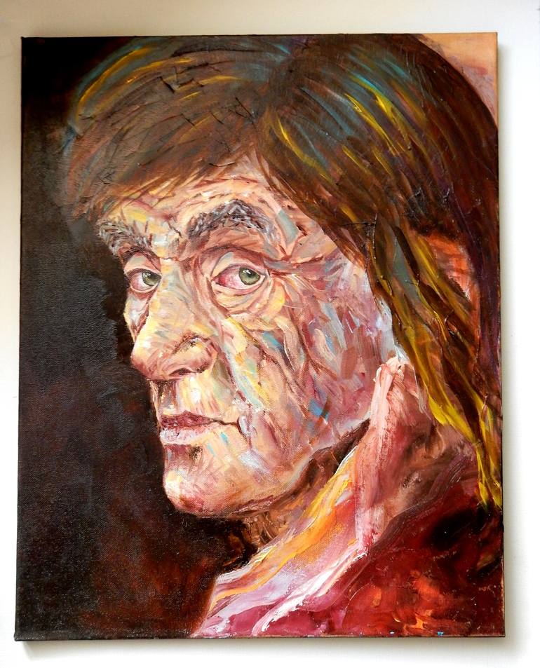 Original Fine Art Portrait Painting by Vita Schagen