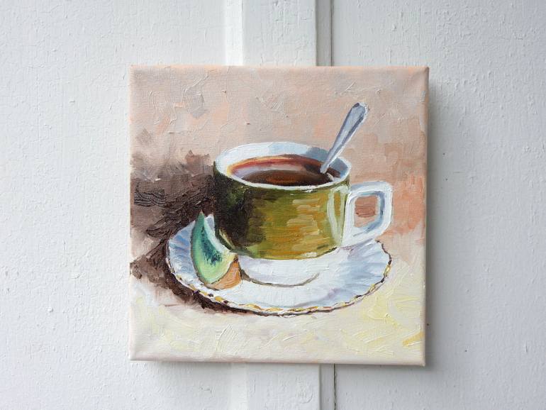 Original Expressionism Still Life Painting by Vita Schagen