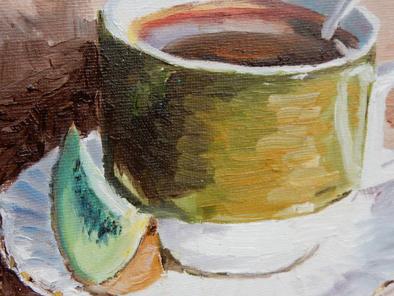 Original Expressionism Still Life Painting by Vita Schagen