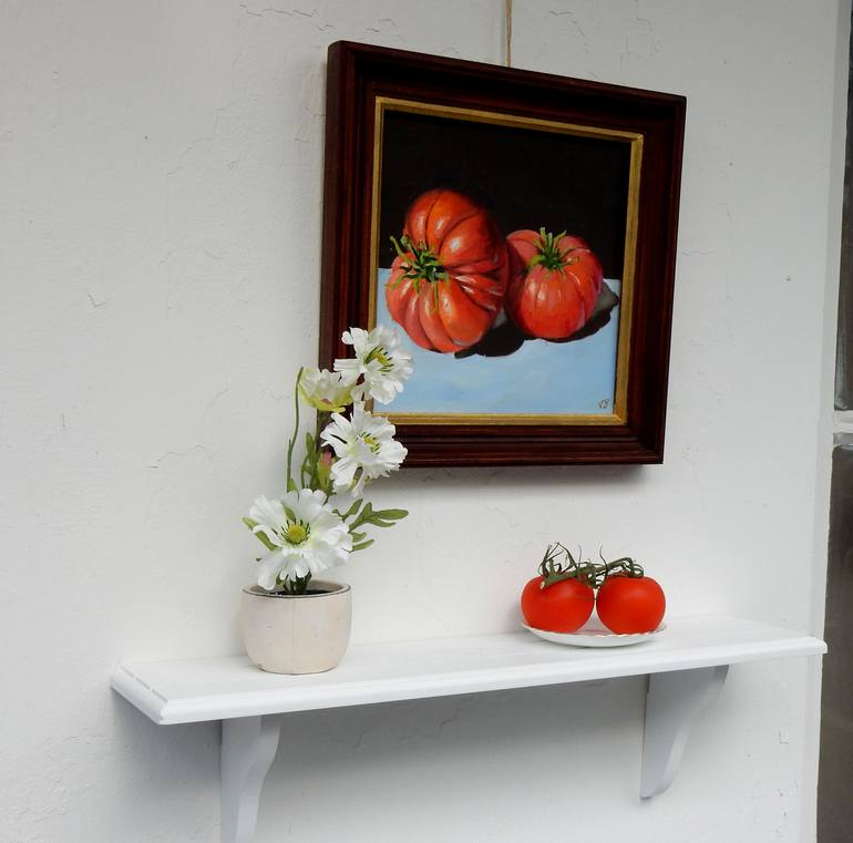 Original Expressionism Still Life Painting by Vita Schagen