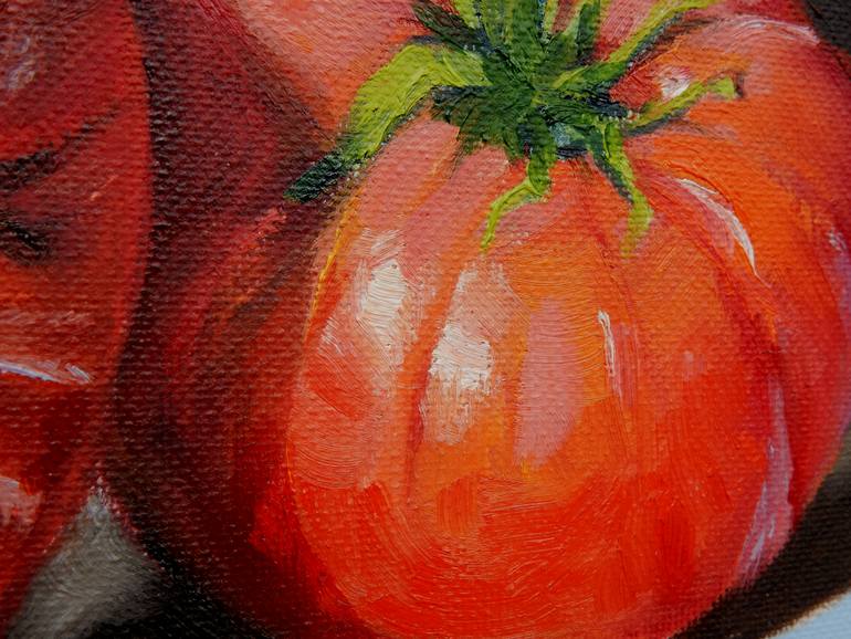 Original Expressionism Still Life Painting by Vita Schagen