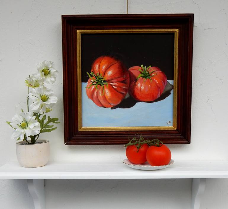 Original Expressionism Still Life Painting by Vita Schagen