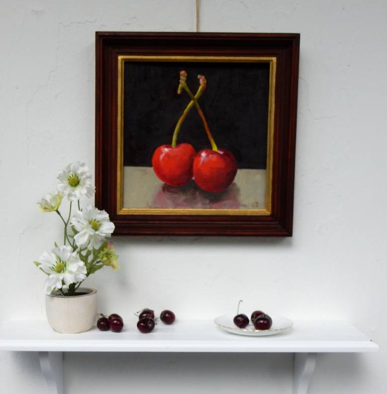 Original Impressionism Still Life Painting by Vita Schagen