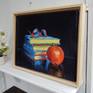 This is a unique, one of a kind original oil painting. It was done in oil on canvas, and carefully finished with a high quality varnish. The painting is sold unframed. Photo with a frame is an example.
Please understand colors may vary slightly between the actual painting and the image on your screen due to my digital camera's results and your monitor.
Let me know if you have any questions! I will be happy to answer.
Thanks for looking!