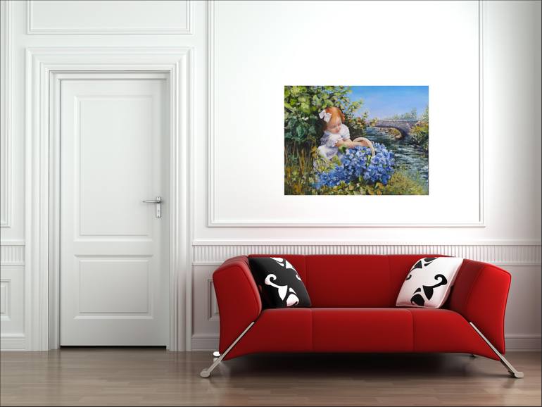 Original Expressionism Nature Painting by Vita Schagen
