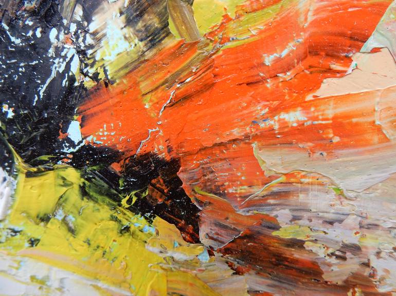 Original Abstract Expressionism Abstract Painting by Vita Schagen